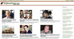 Desktop Screenshot of en.afghanistan.ru