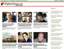 Tablet Screenshot of en.afghanistan.ru
